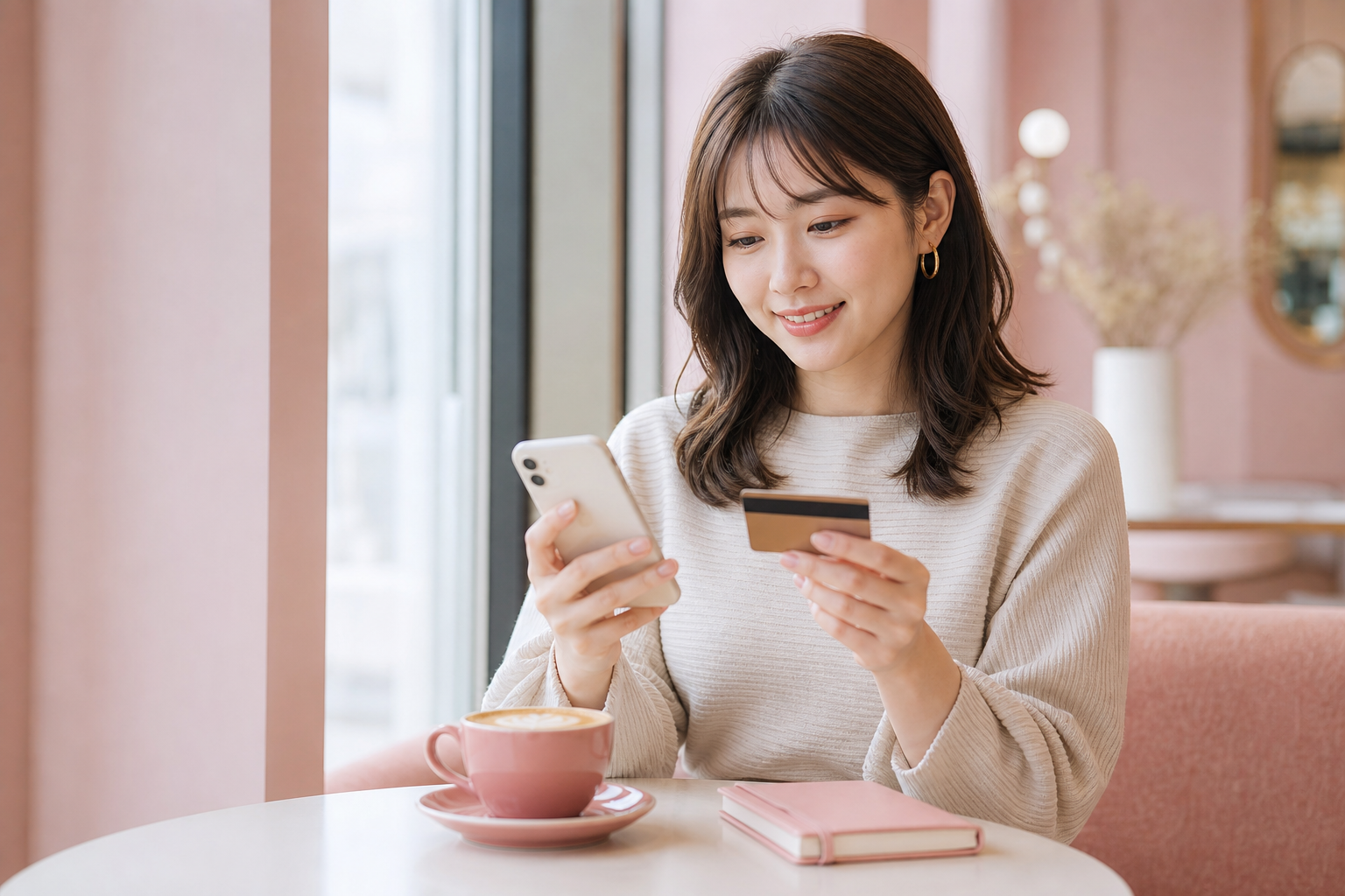 年会費無料クレジットカードを選ぶ20代OL